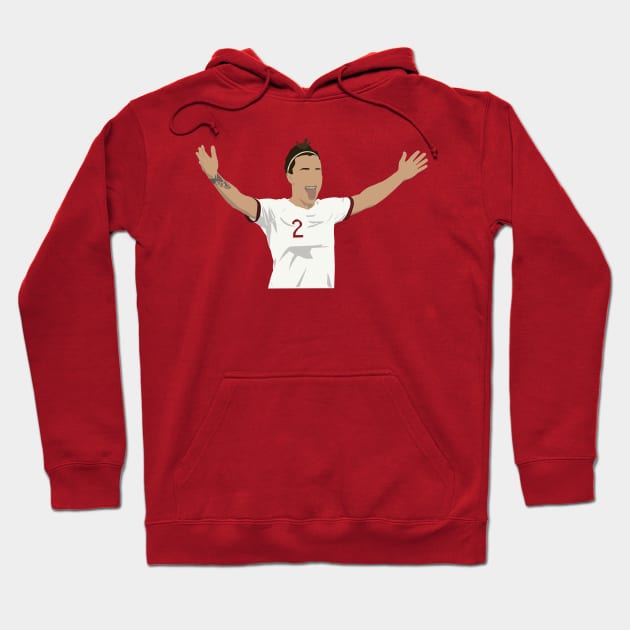 Lucy Bronze Hoodie by Hevding
